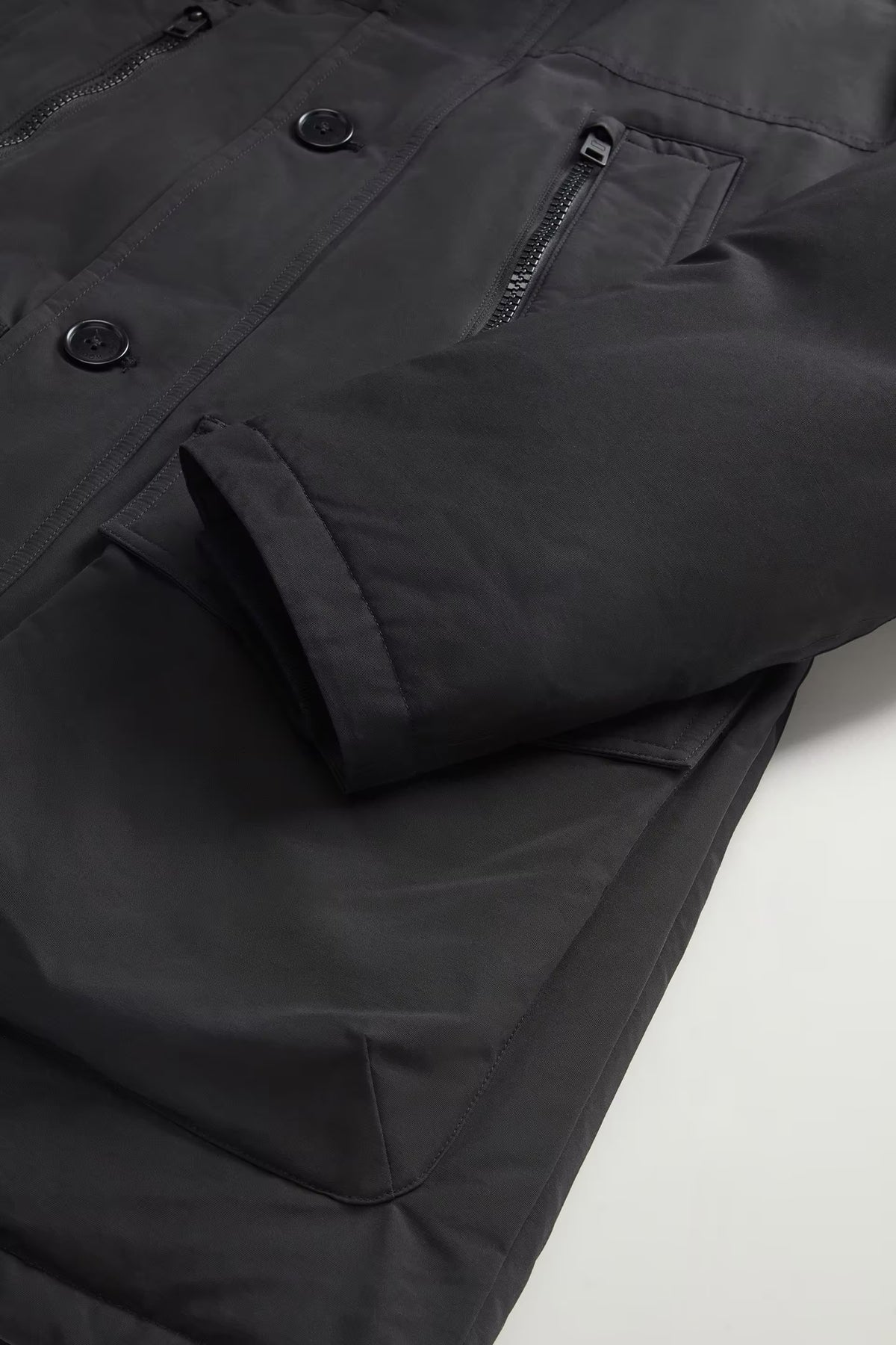 Woolrich Parka Ramar Arctic Evolution nero da uomo-6