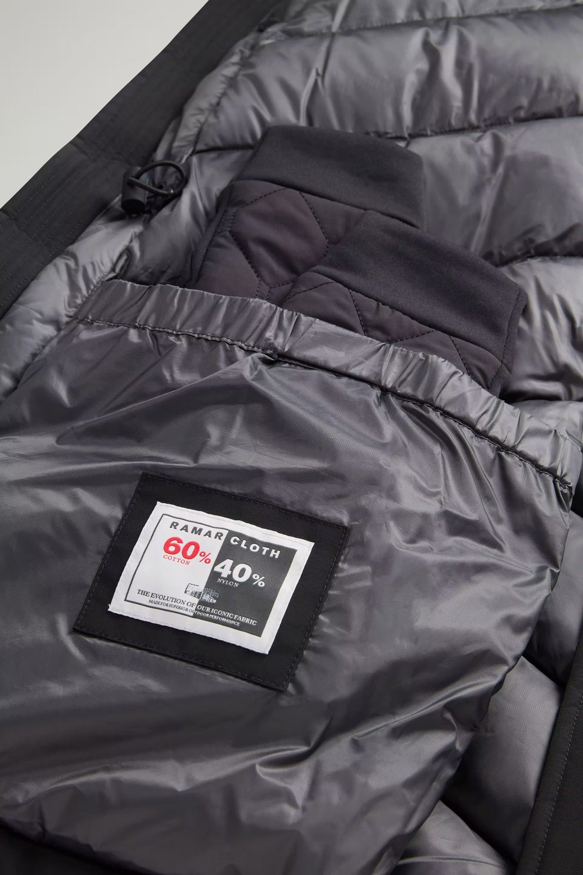 Woolrich Parka Ramar Arctic Evolution nero da uomo-8