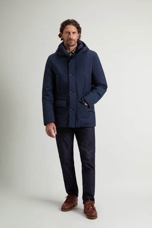Woolrich Parka Cloud Blu Uomo CFWOOU2092MRUT5182-2