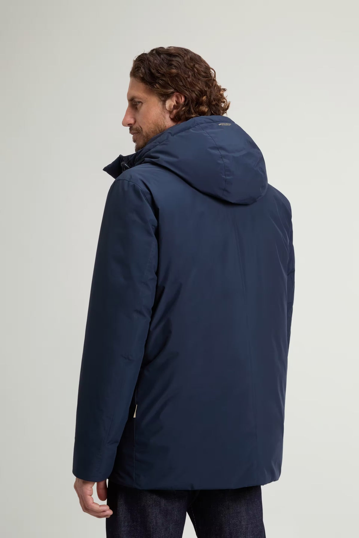 Woolrich Parka Cloud Blu Uomo CFWOOU2092MRUT5182-3