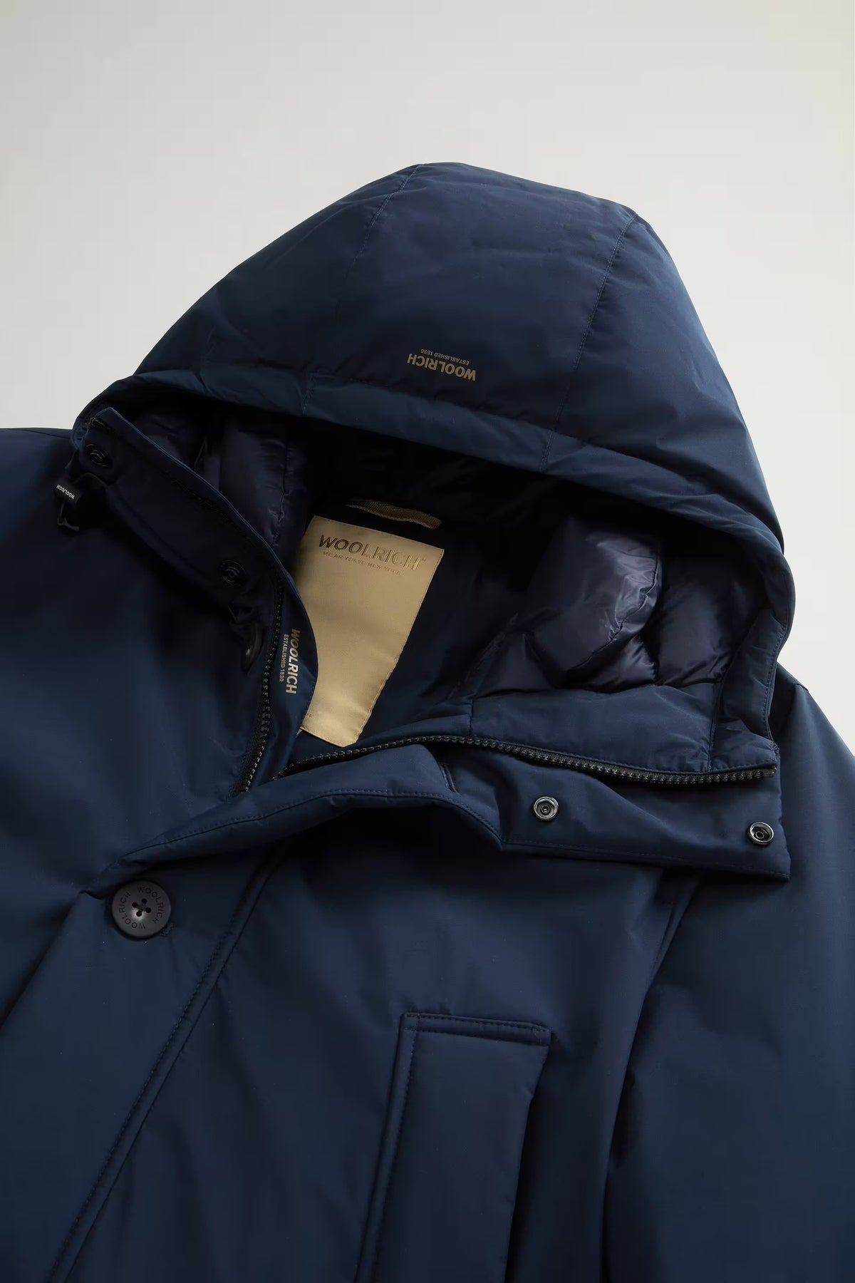 Woolrich Parka Cloud Blu Uomo CFWOOU2092MRUT5182-6