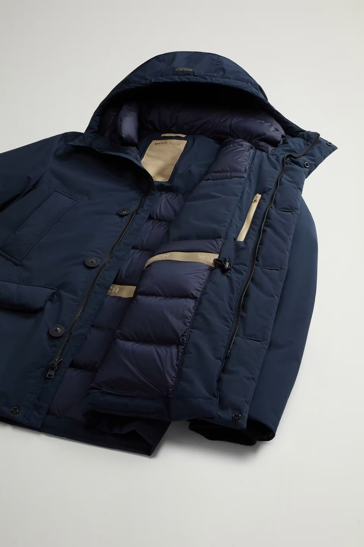 Woolrich Parka Cloud Blu Uomo CFWOOU2092MRUT5182-8
