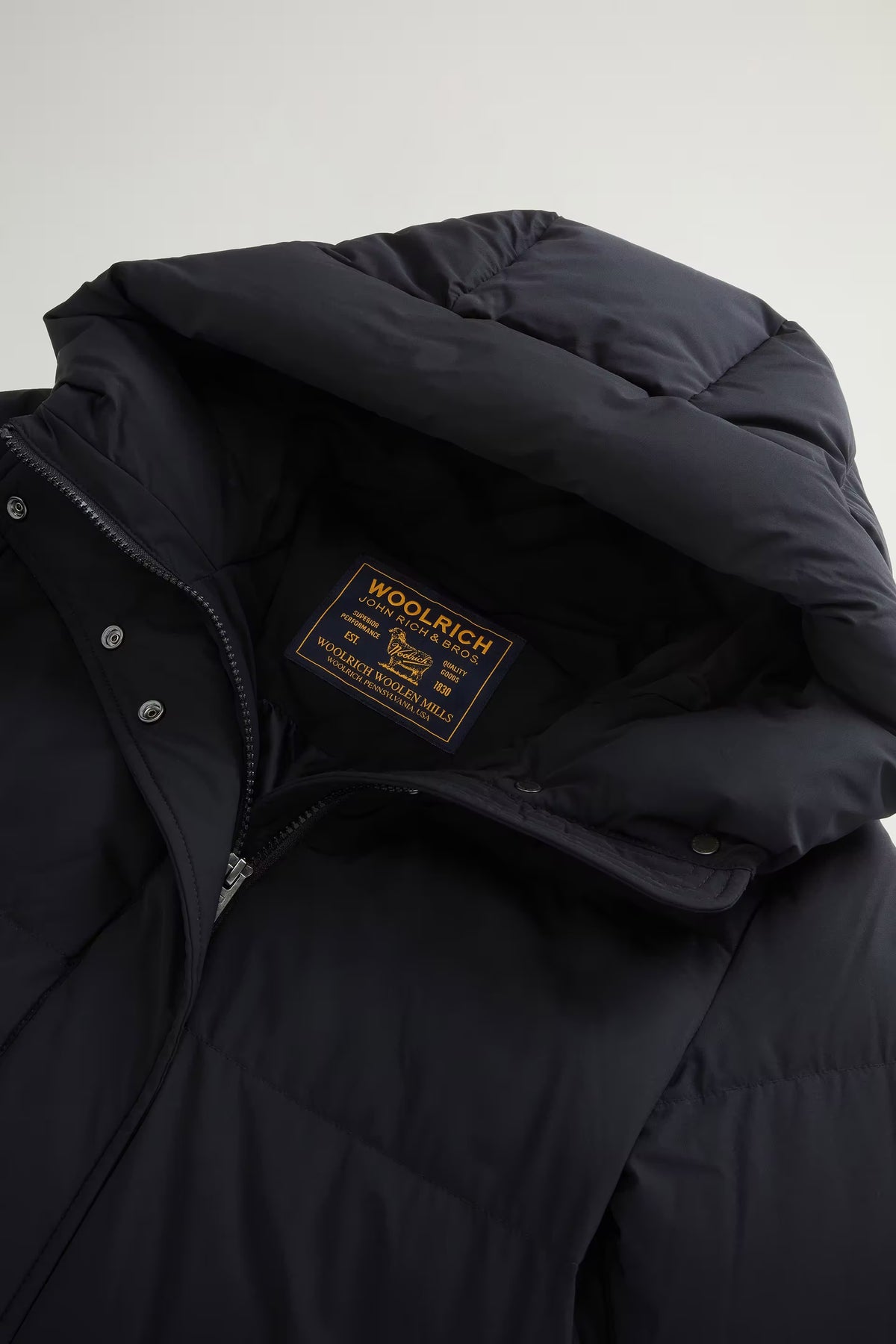 Woolrich Parka Kelly Nero Donna CFWWOU2088FRUT1148-7