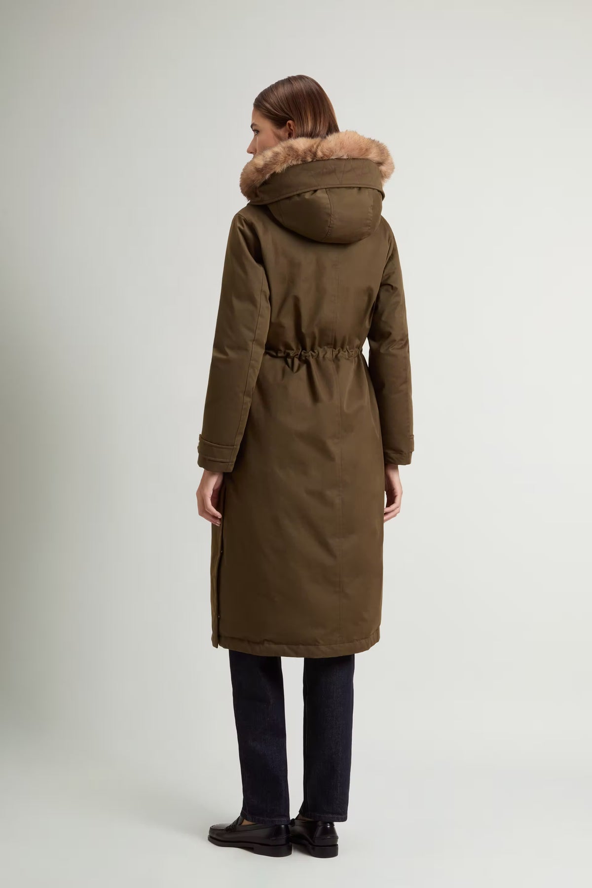 Woolrich Parka Best Faux Lungo verdone da donna-8