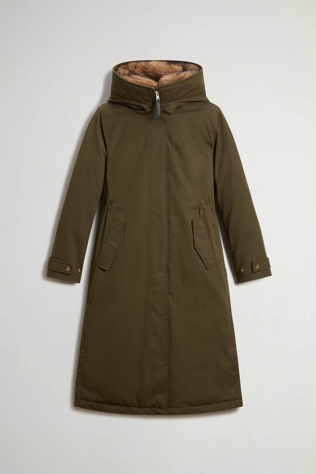 Woolrich Parka Best Faux Lungo verdone da donna-10
