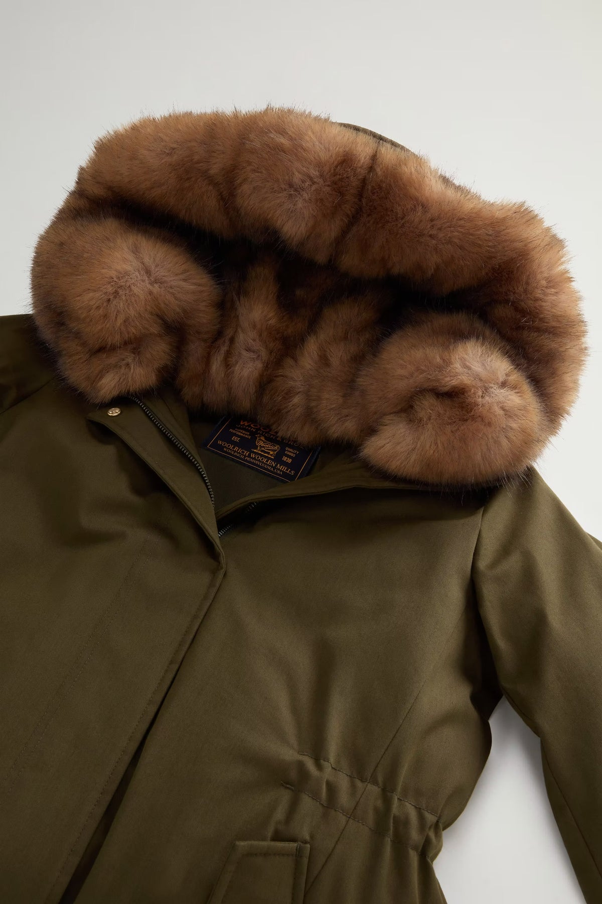 Woolrich Parka Best Faux Lungo verdone da donna-3