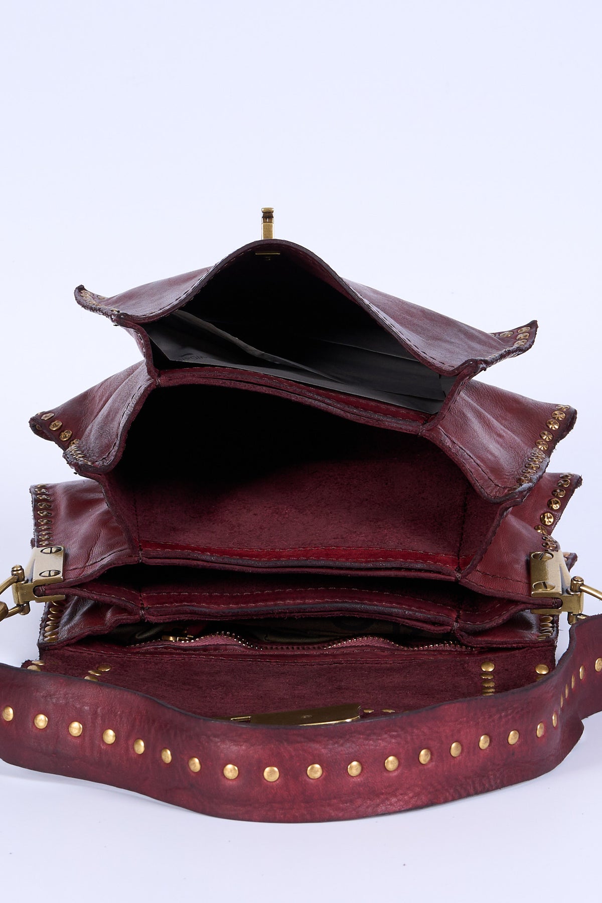 Campomaggi Borsa AGNESE S Vinaccia Donna-7