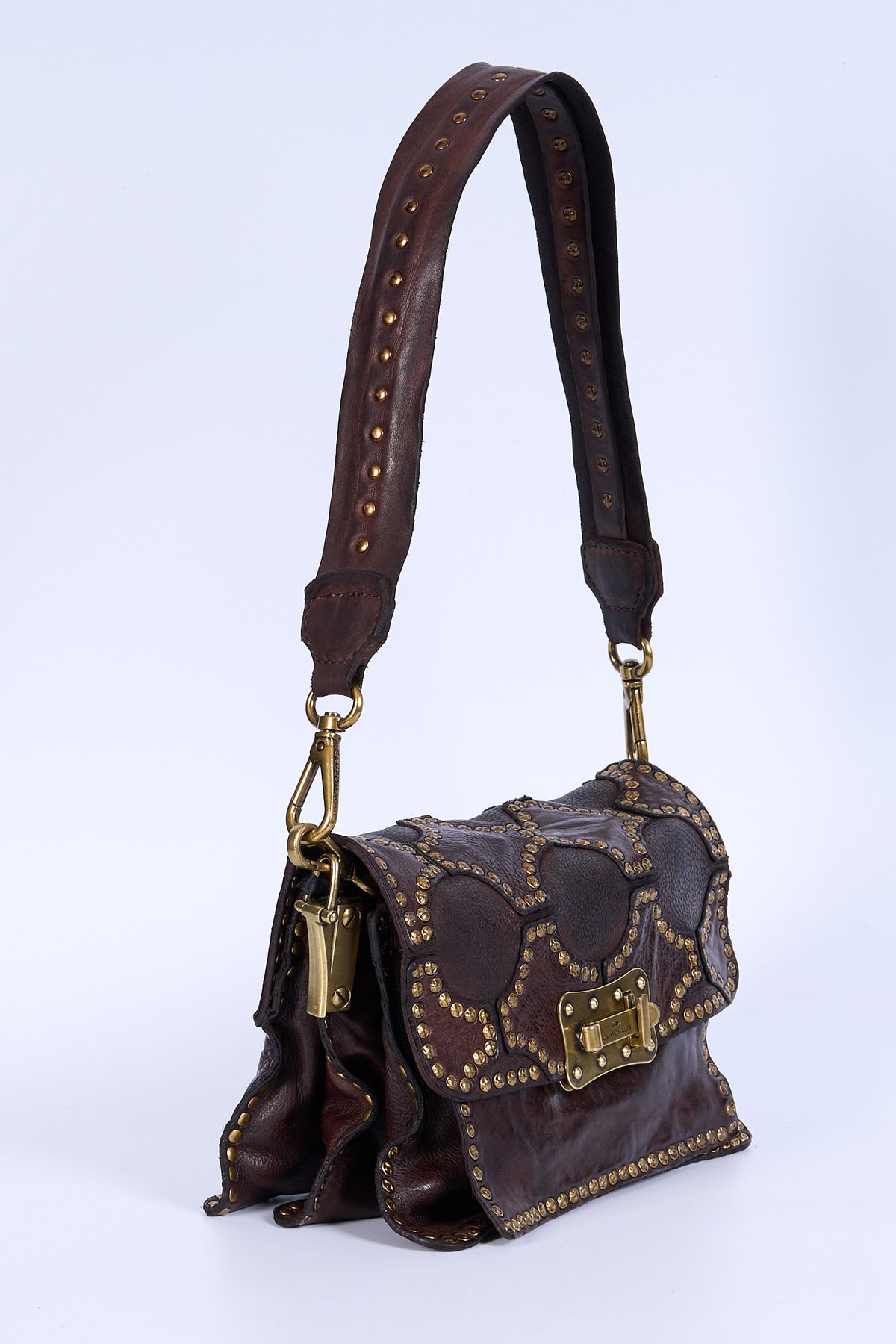 Campomaggi Borsa Agnese S CAMAIORE Marrone Donna-3