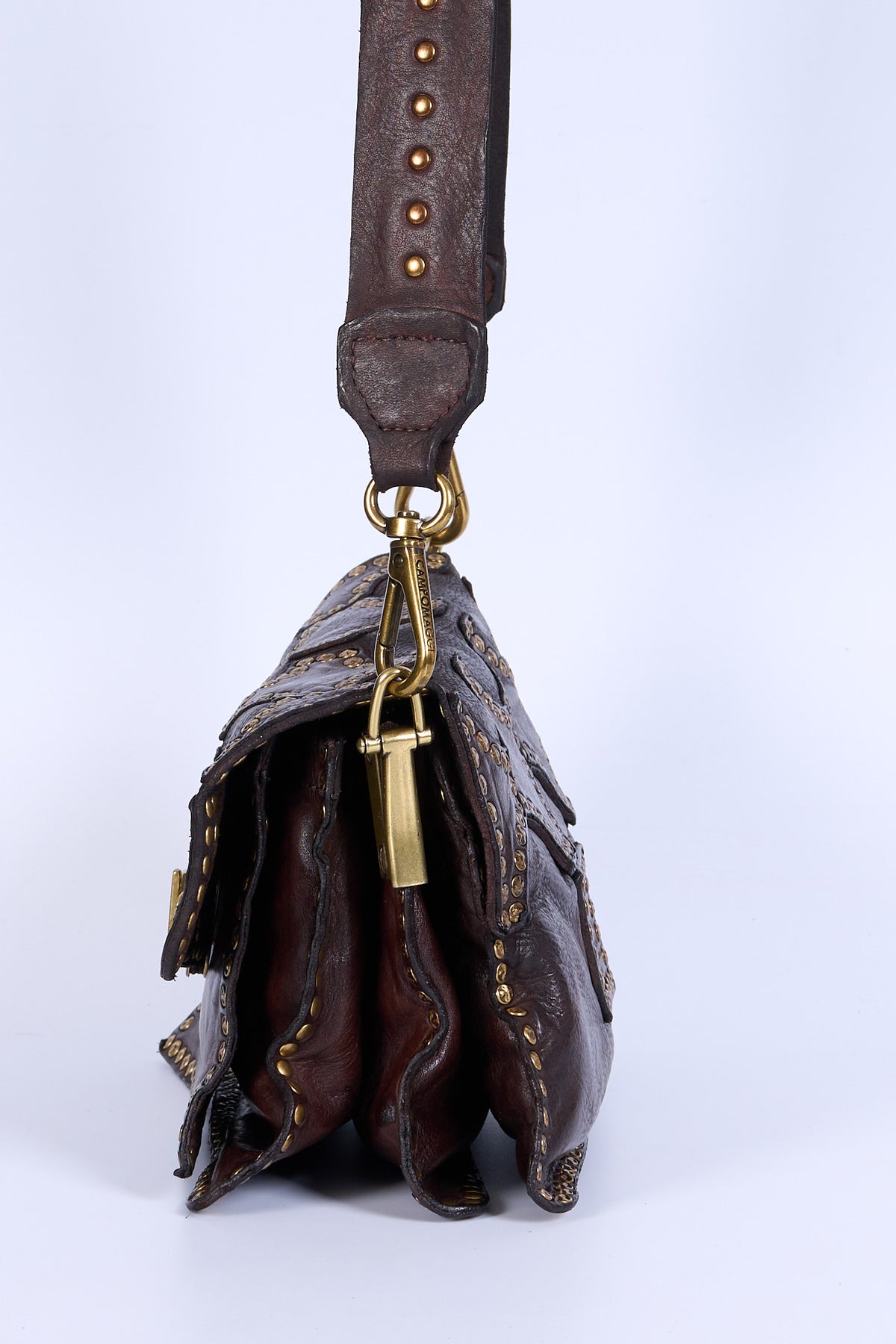 Campomaggi Borsa Agnese S CAMAIORE Marrone Donna-4