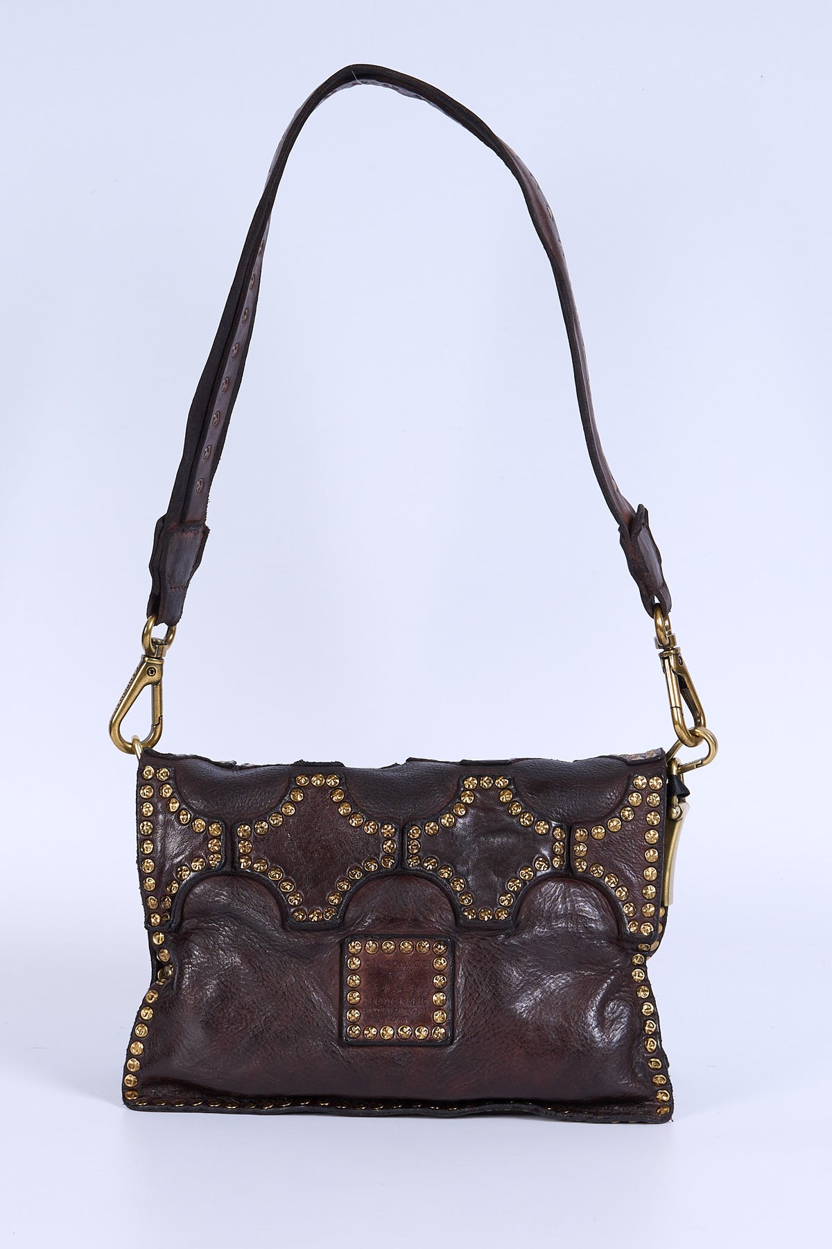 Campomaggi Borsa Agnese S CAMAIORE Marrone Donna-5