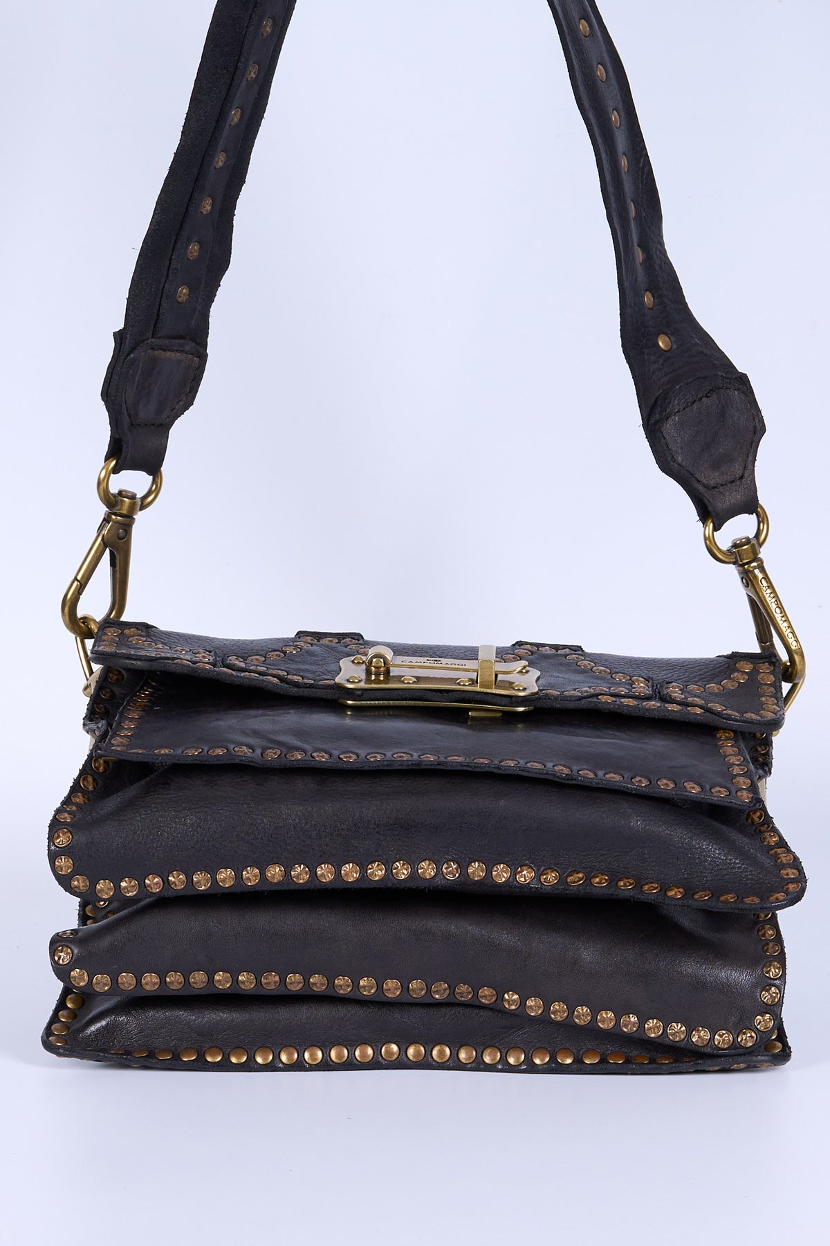 Campomaggi Borsa Agnese S CAMAIORE Nero Donna-5