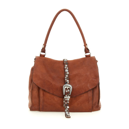 Campomaggi Borsa Emilia Cognac Donna