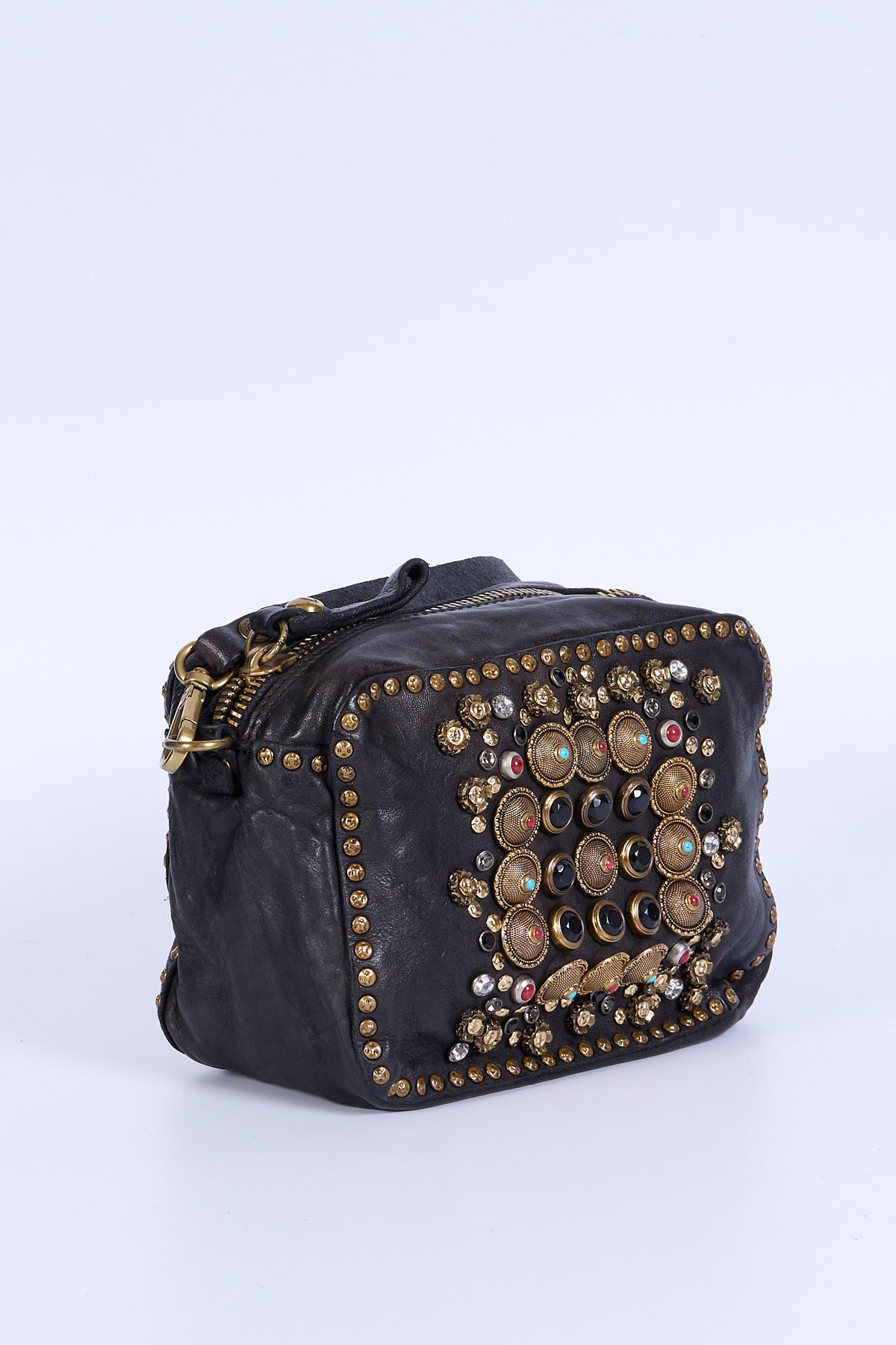 Campomaggi Borsa Kate Ribes Nero Donna-3