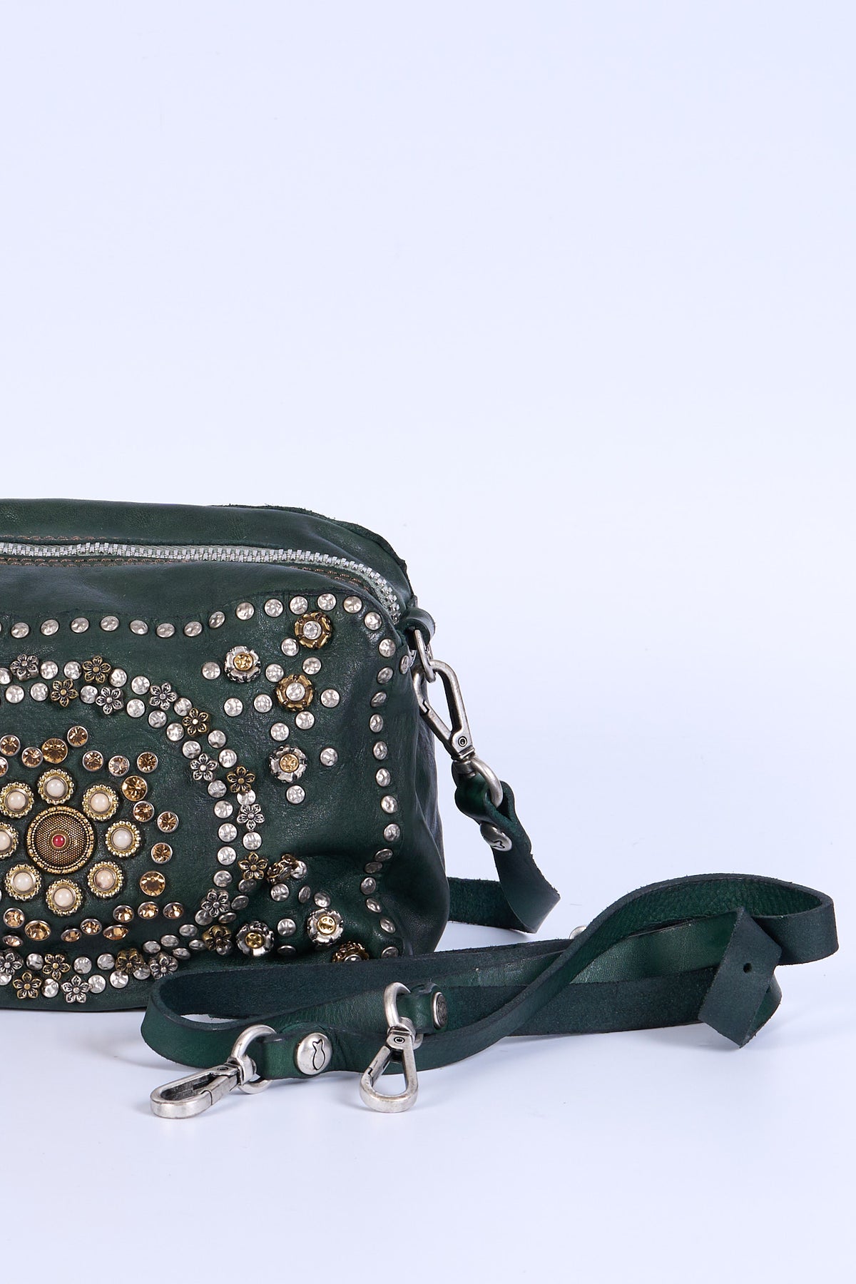 Campomaggi Borsa Kate Verde bottiglia Donna-3