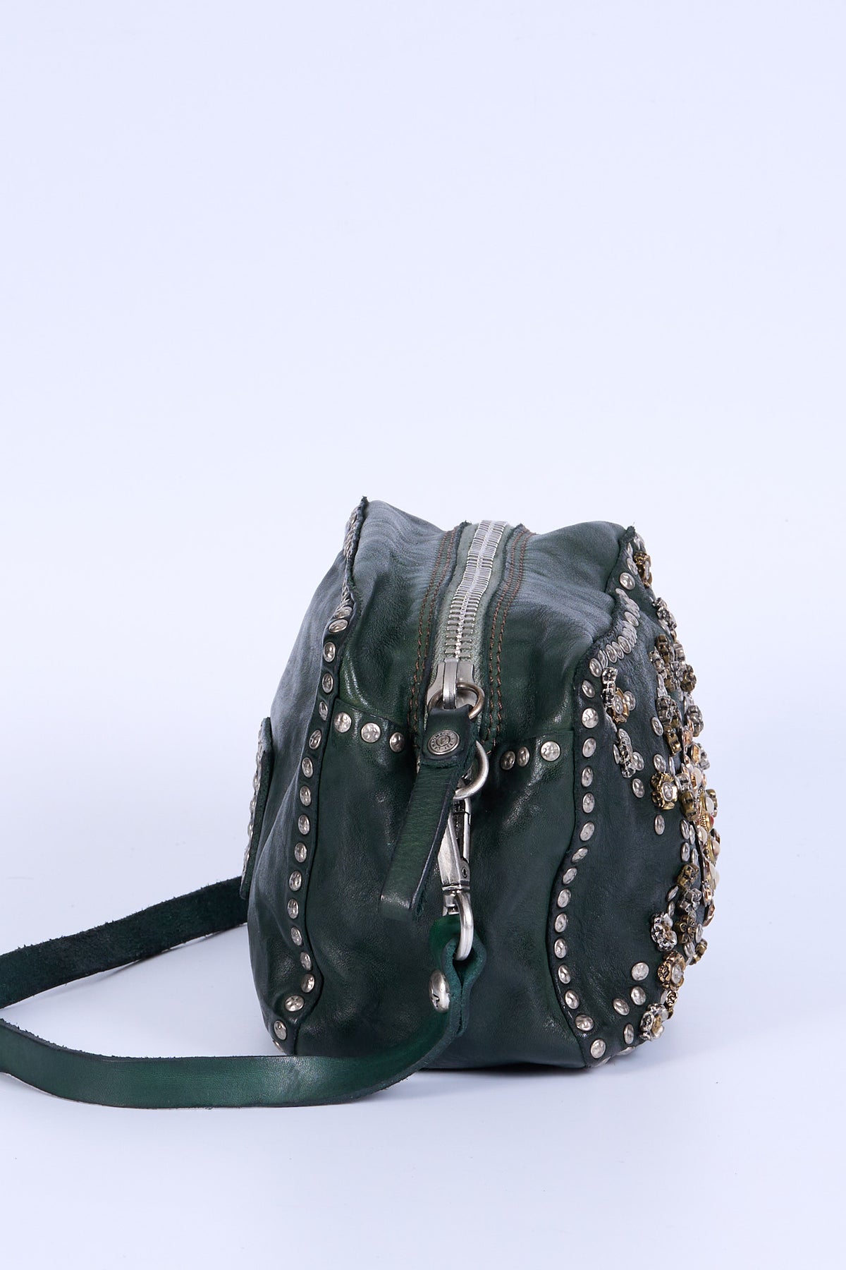 Campomaggi Borsa Kate Verde bottiglia Donna-5