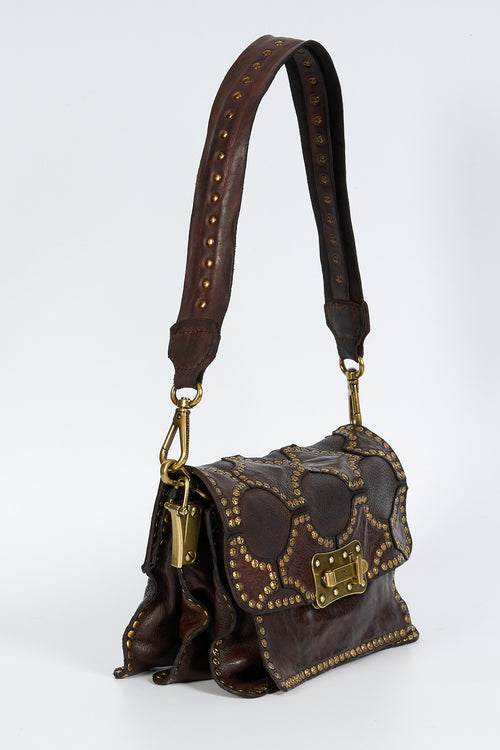 Campomaggi Borsa AGNESE S Camaiore Marrone Donna-2