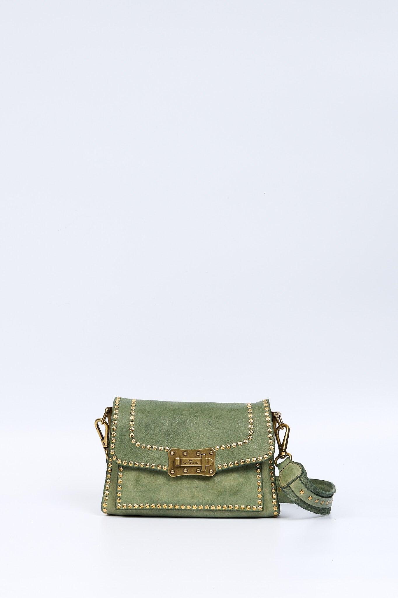 Campomaggi Borsa AGNESE a Tracolla Verde Donna-5