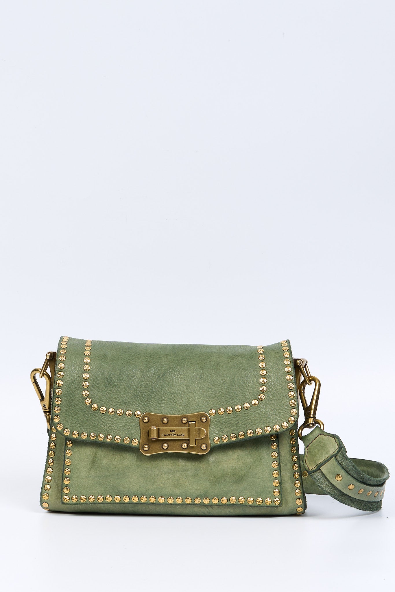 Campomaggi Borsa AGNESE a Tracolla Verde Donna-2