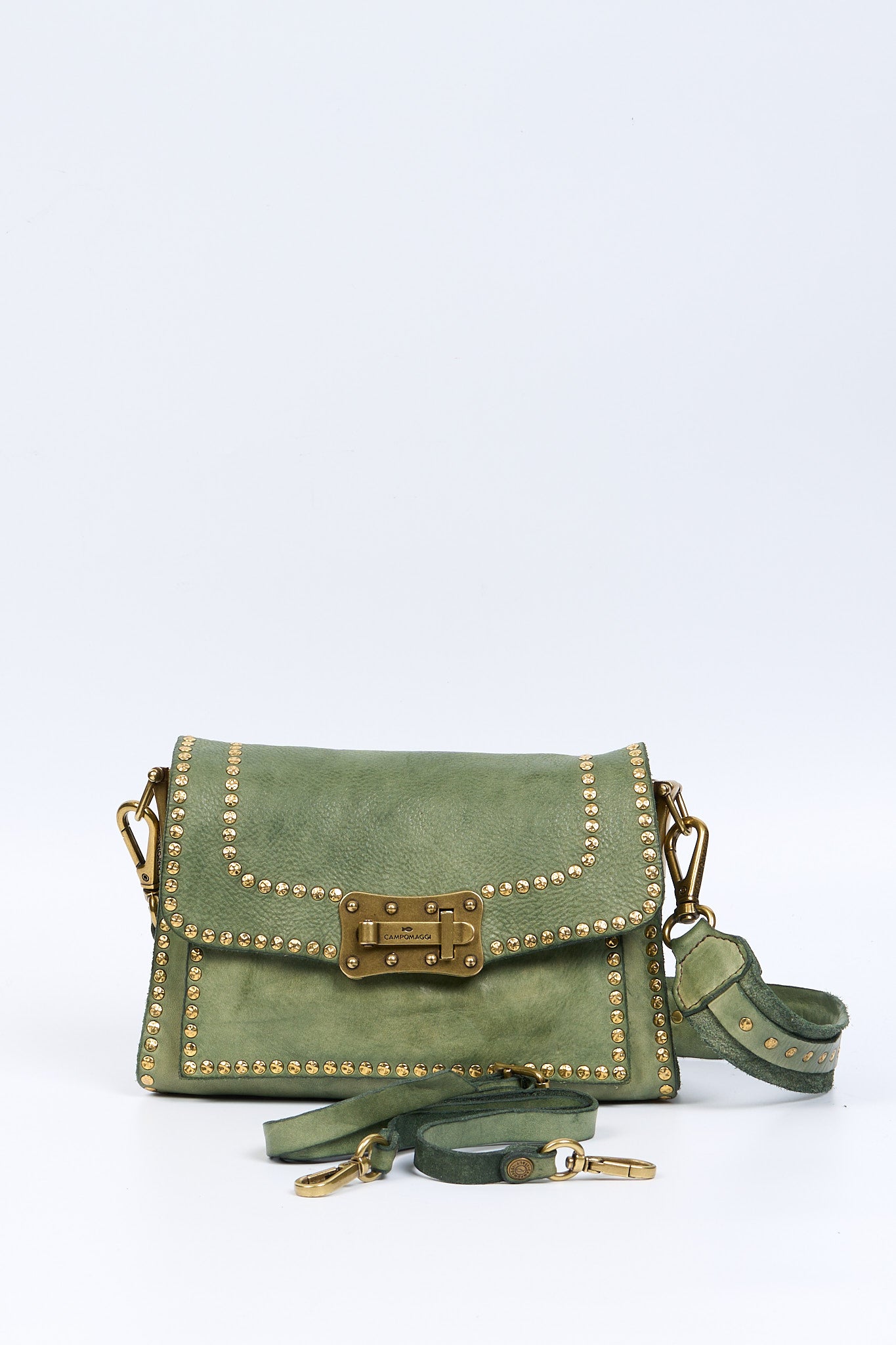 Campomaggi Borsa AGNESE a Tracolla Verde Donna-6