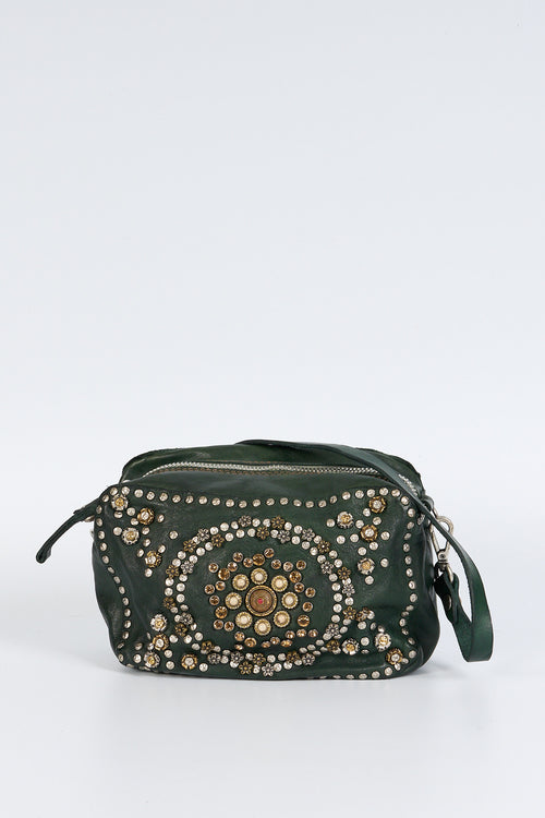 Campomaggi Borsa KATE Verde bottiglia Donna