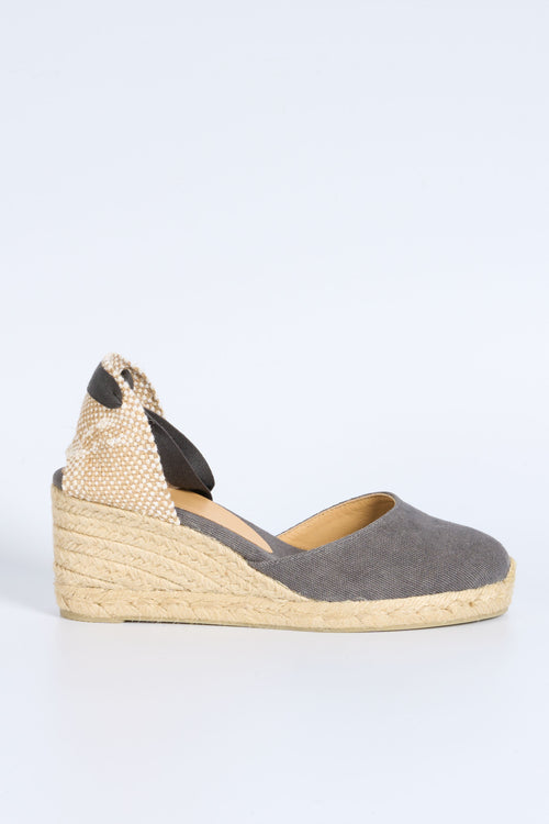 Castaner Espadrillas Carina Antracite Donna