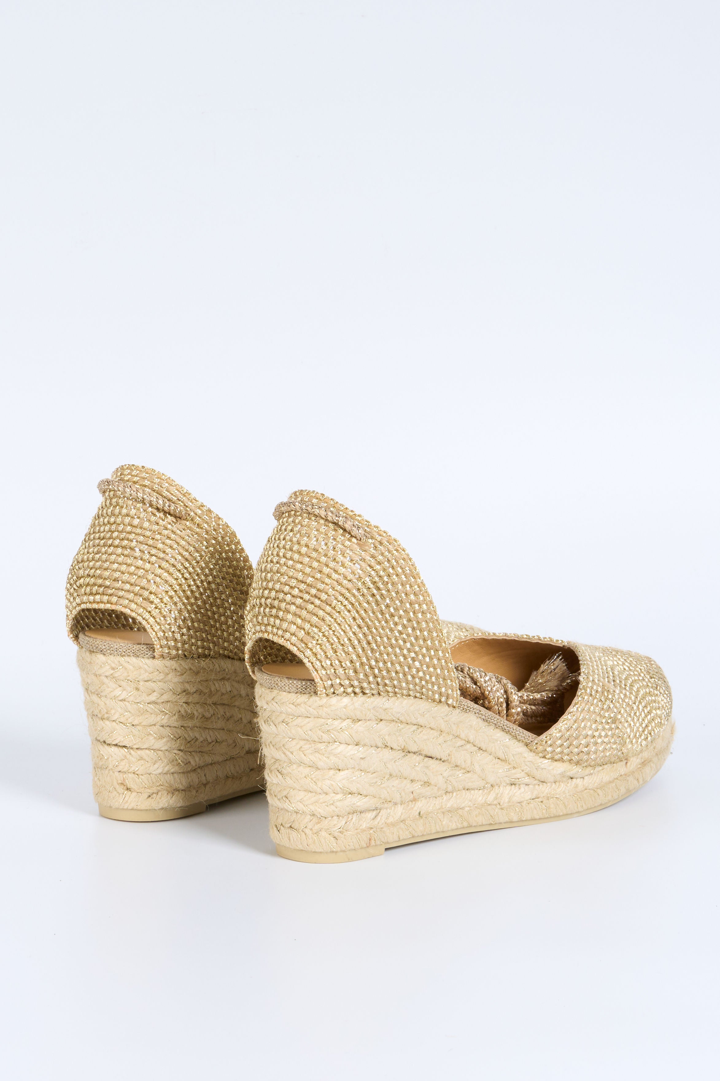 Castaner Espadrillas Cora Oro Donna-3