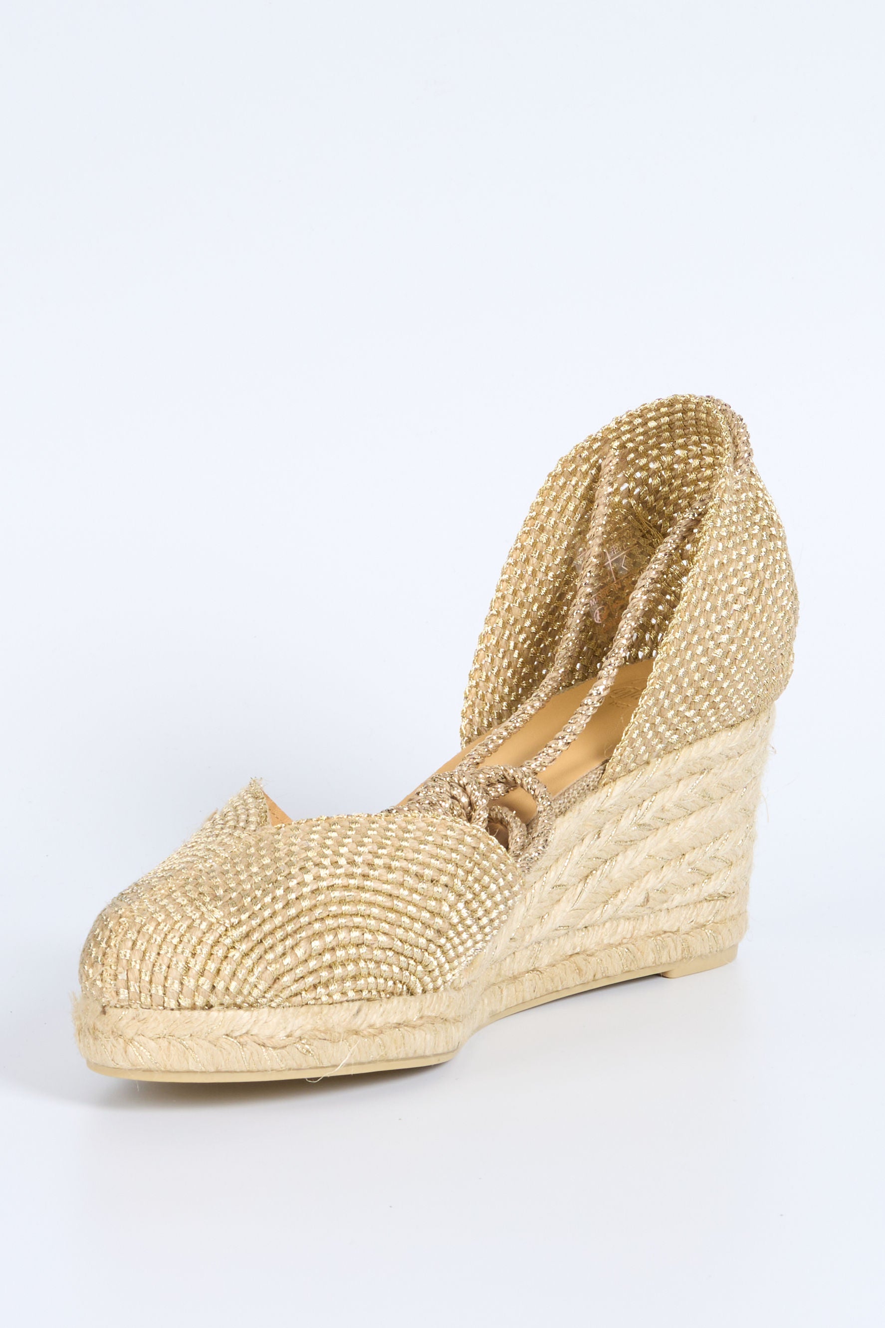 Castaner Espadrillas Cora Oro Donna-4