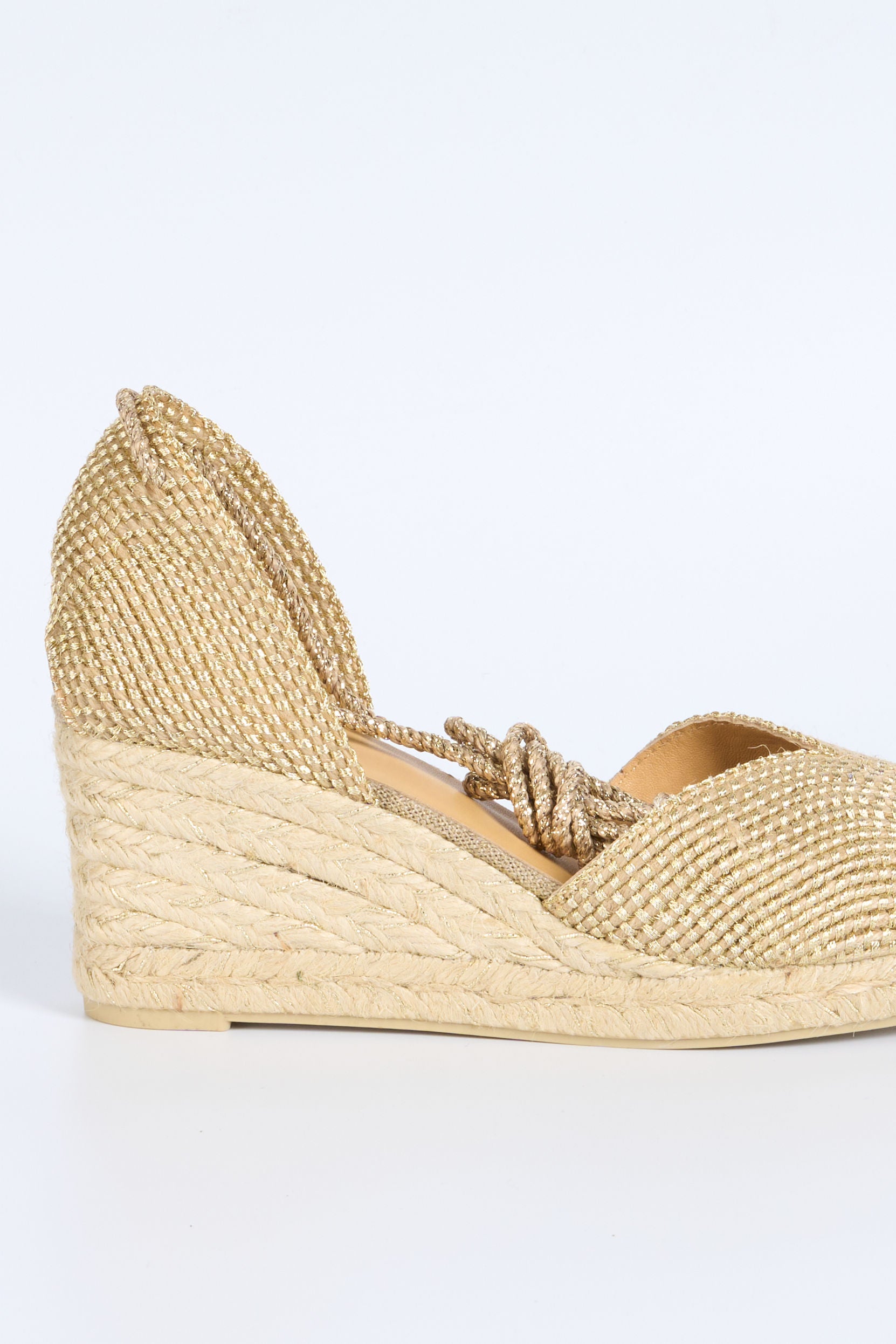 Castaner Espadrillas Cora Oro Donna-5