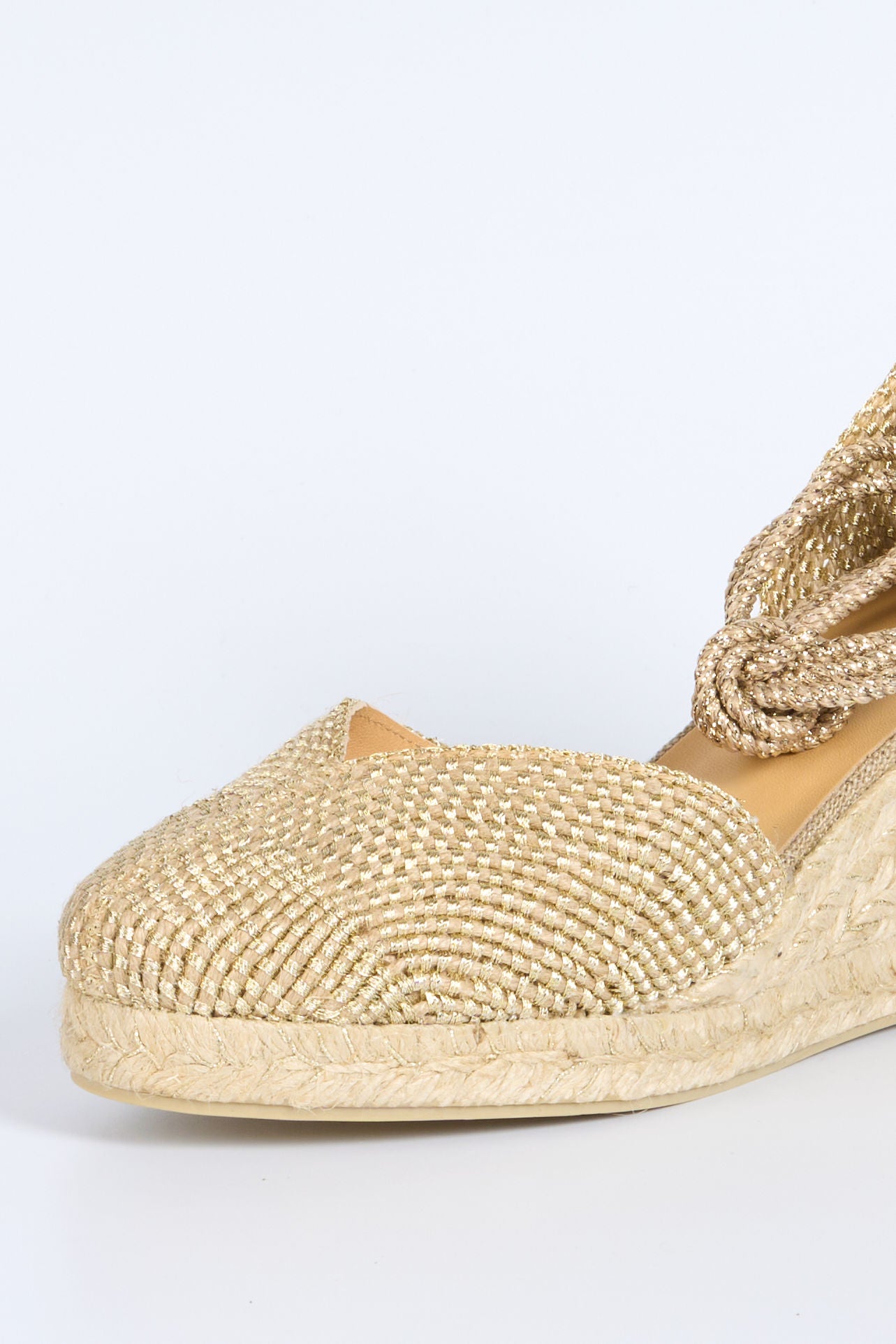 Castaner Espadrillas Cora Oro Donna-6