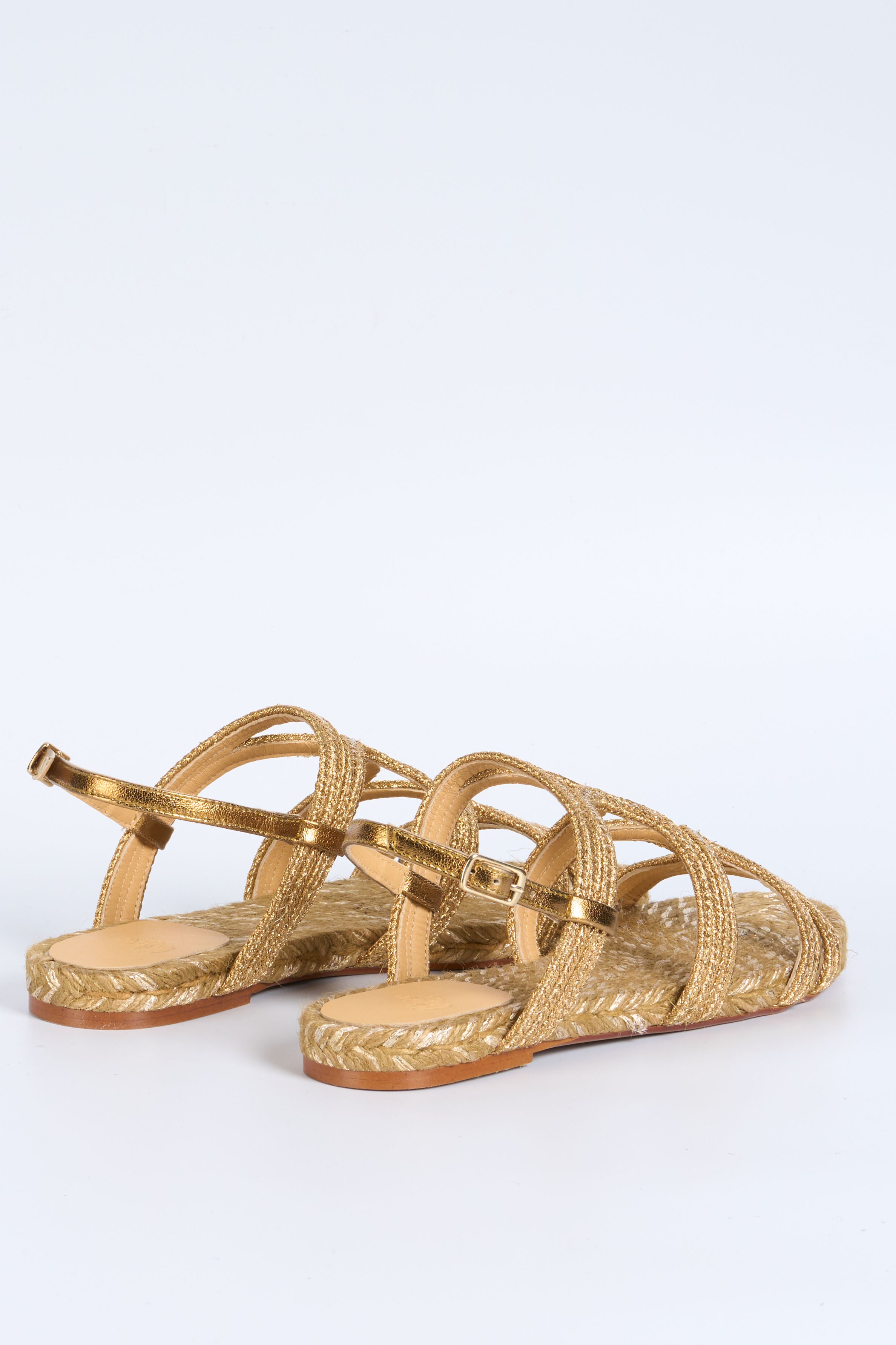 Castaner Sandalo Pitra Oro Donna-4