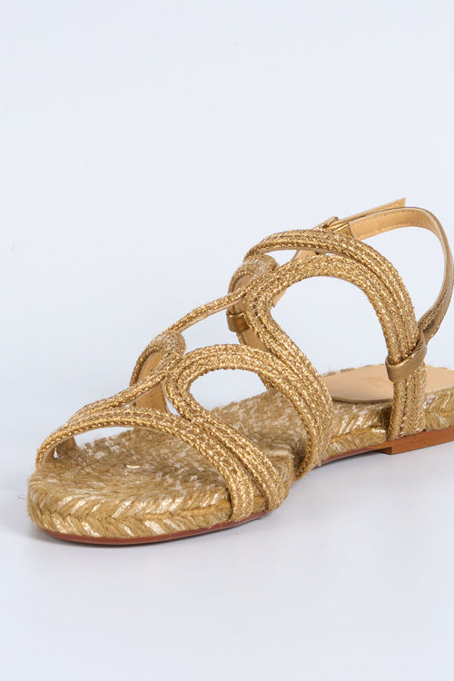 Castaner Sandalo Pitra Oro Donna-2