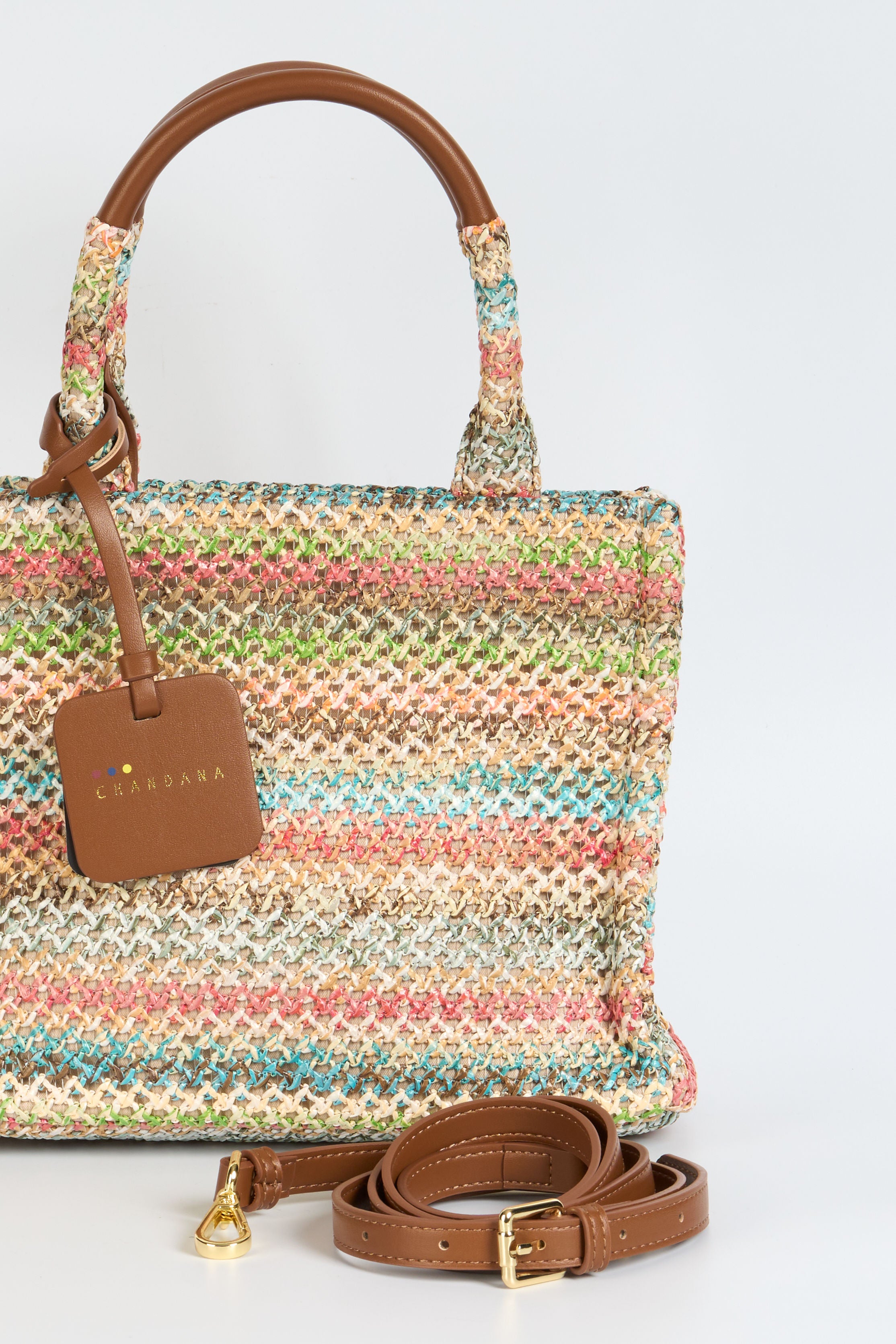 Chandana Borsa Camille Small Azzurro Donna-2