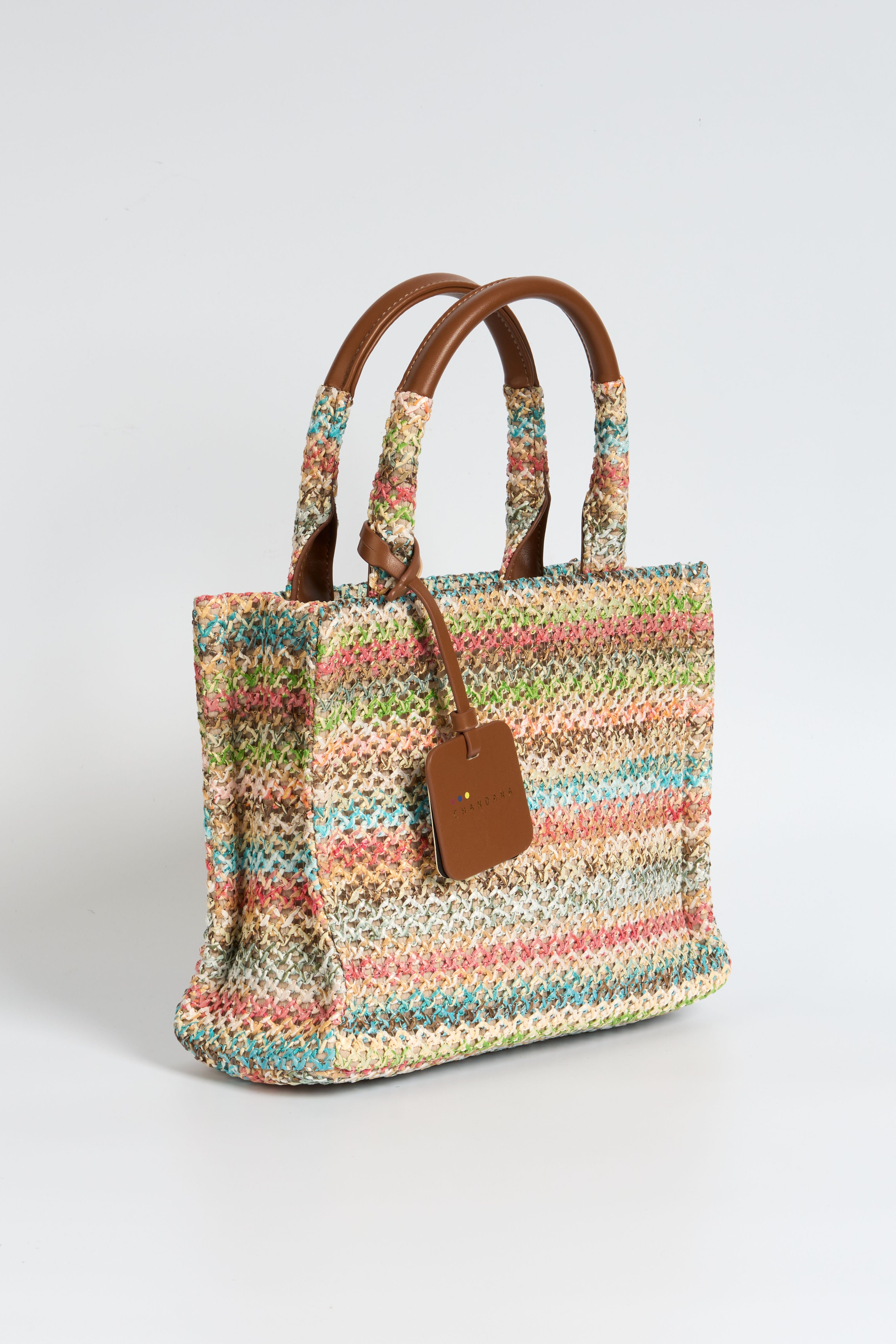 Chandana Borsa Camille Small Azzurro Donna-3
