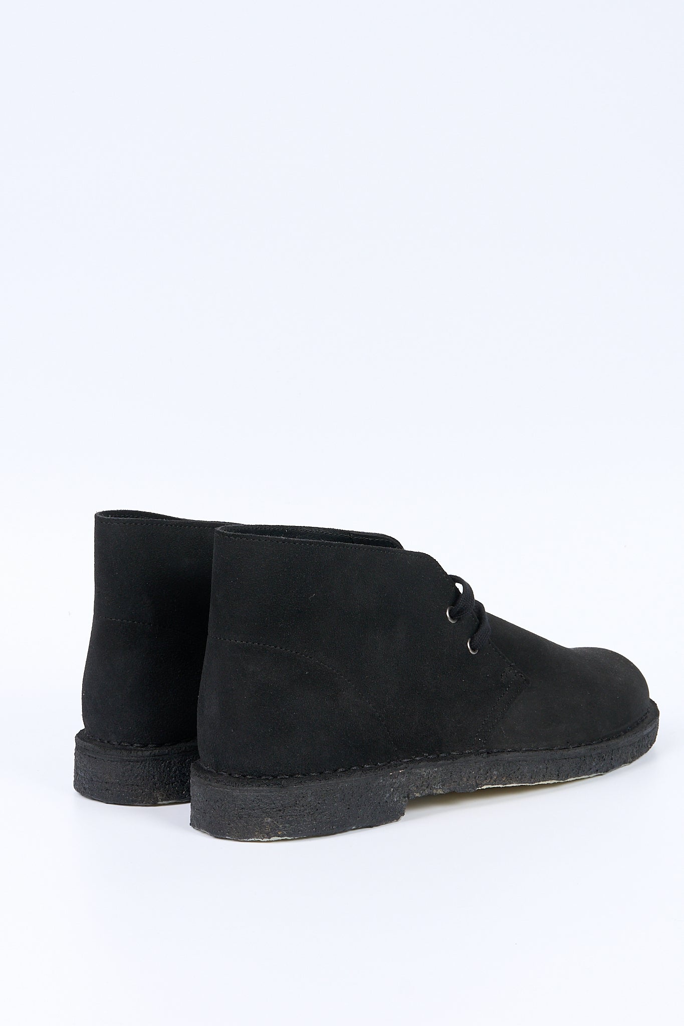 Clarks Polish Desert Boot Black Men-2