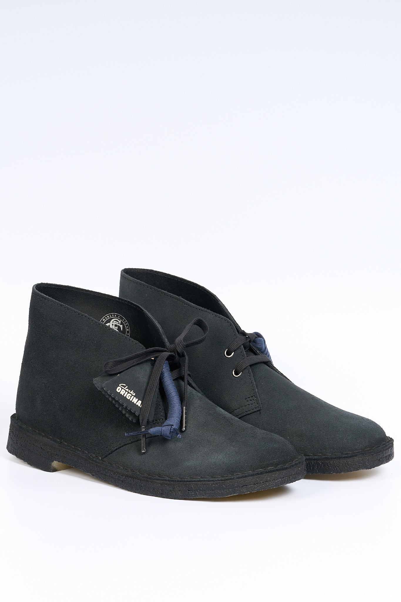 Clarks Polish Desert Boot Blue Man-4