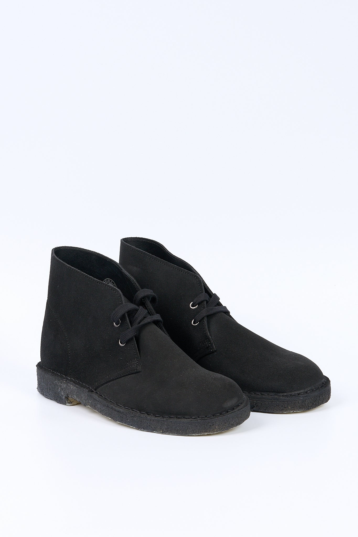 Clarks Polish Desert Boot Black Men-6