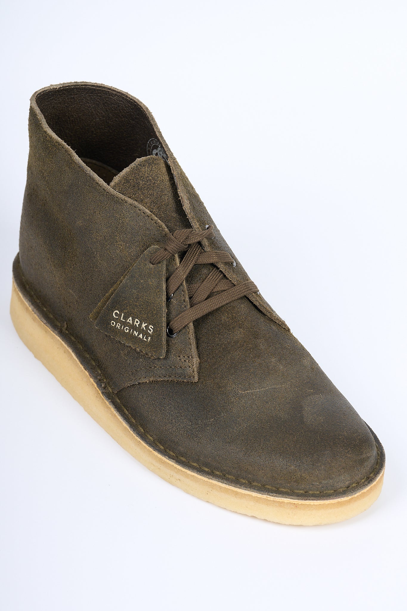 Clarks Polacco Desert Coal Verdone Uomo-2