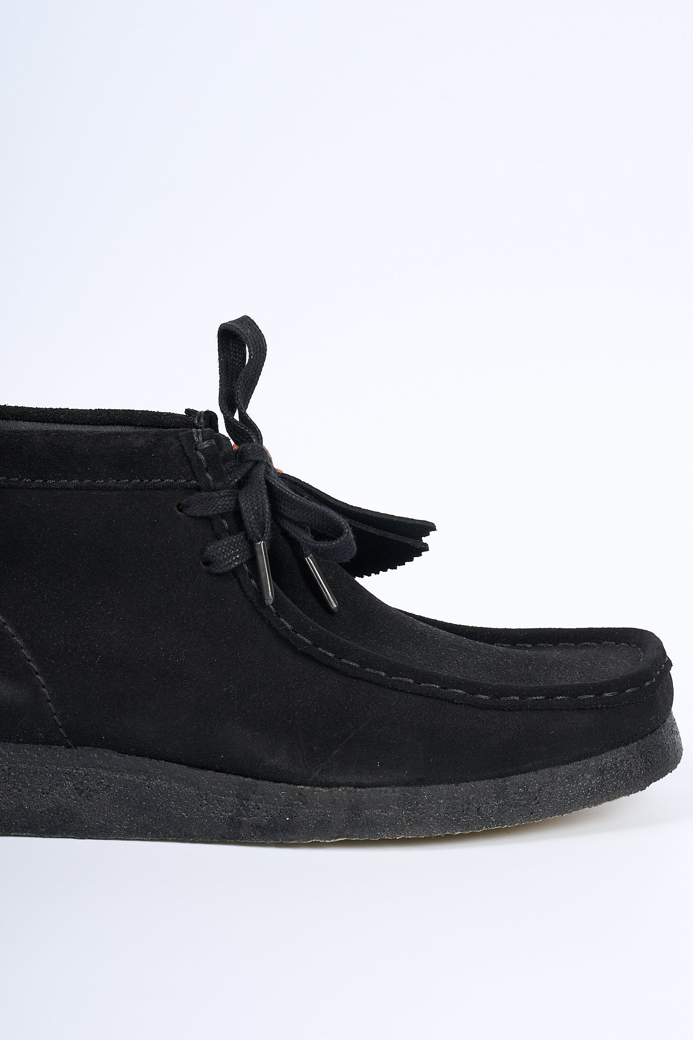 Clarks Polacco Wallabee Boot Nero Uomo-2