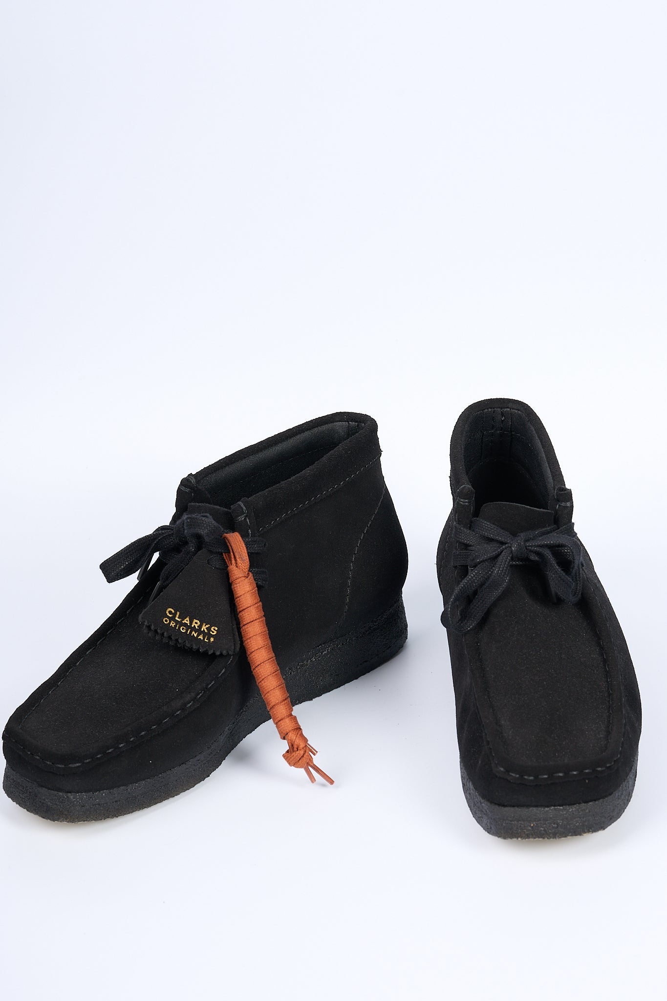 Clarks Polacco Wallabee Boot Nero Uomo-3