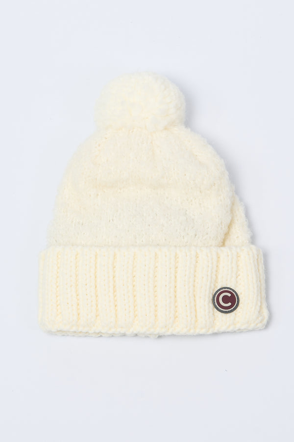 Colmar Originals Cappello Pompon Bianco Donna