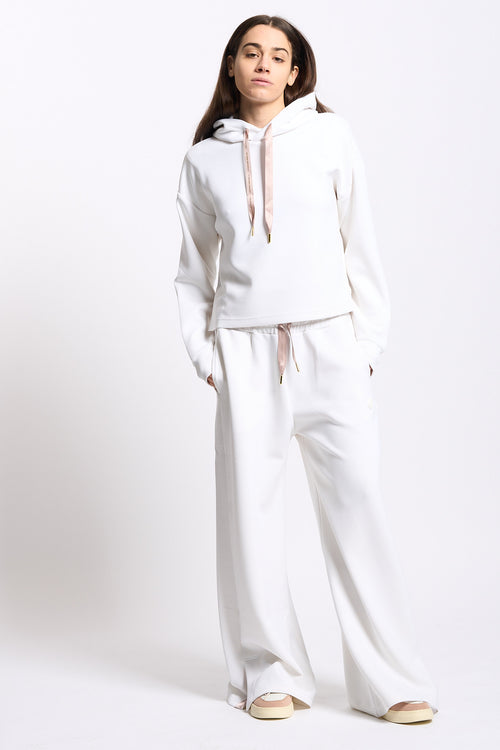 Colmar Originals Felpa Crop Bianco Donna