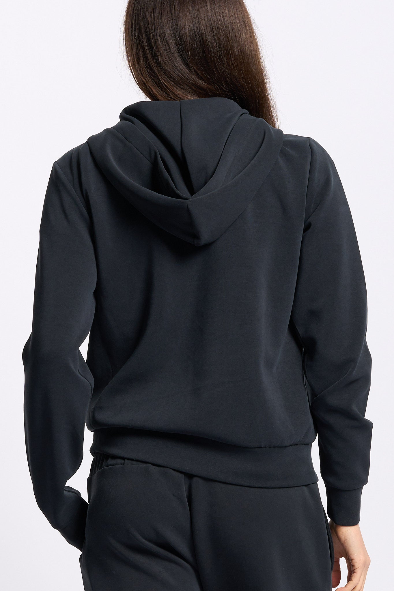Colmar originals Felpa Cappuccio+zip  Blu Donna-4