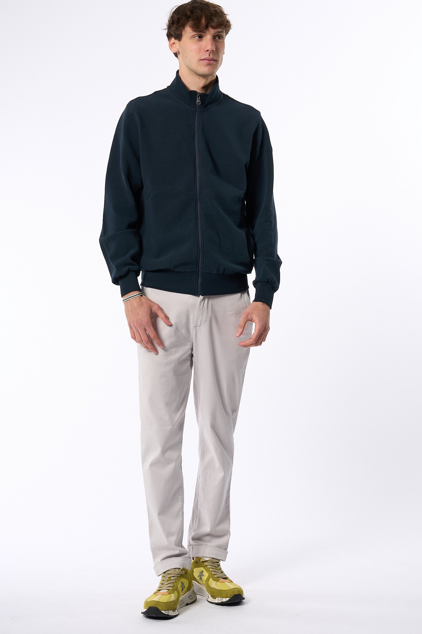 Colmar Originals Felpa Full Zip Blu Uomo-2