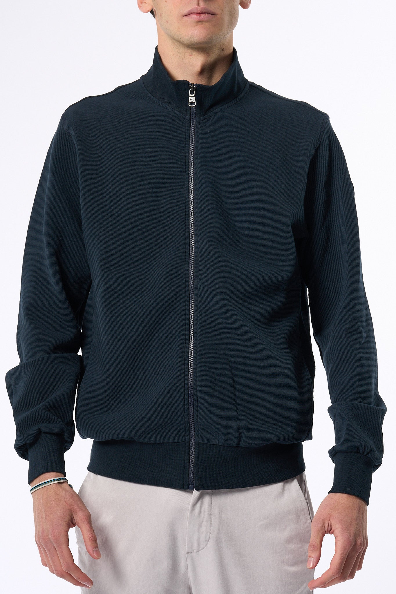 Colmar Originals Felpa Full Zip Blu Uomo-3