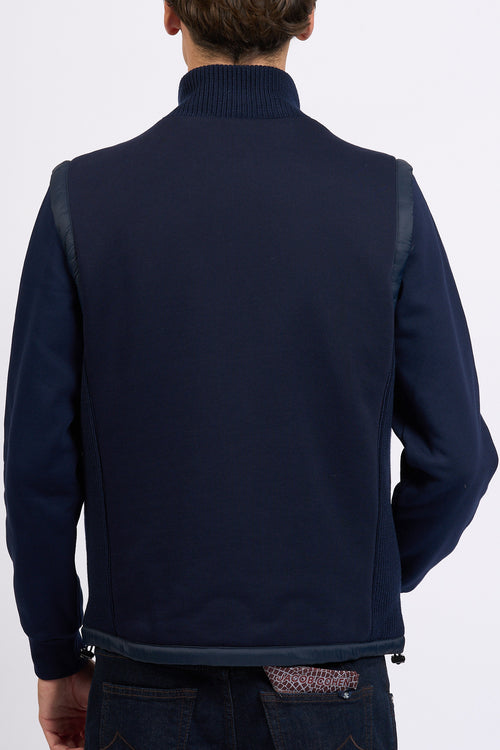 Colmar Originals Gilet Bimateriale Blu Uomo-2