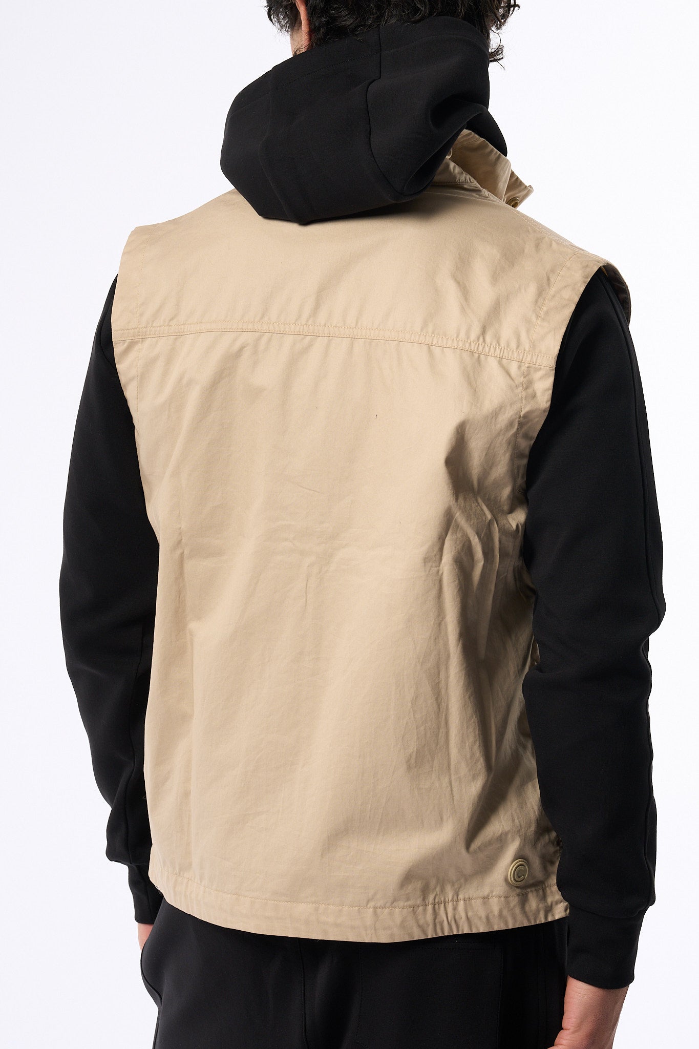 Colmar Originals Gilet In Cotone Sabbia Uomo-8