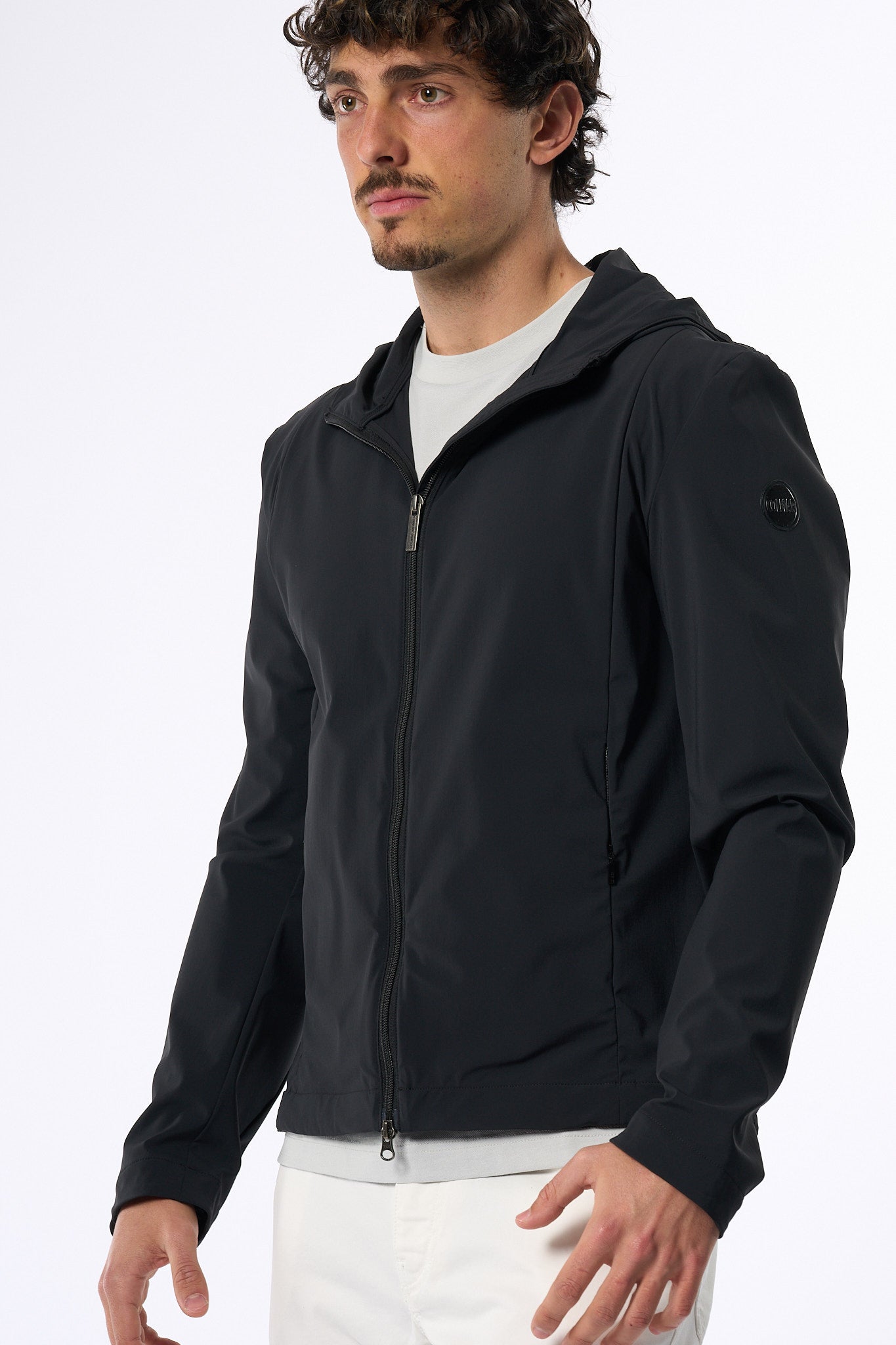 Colmar Originals Giubbino Softshell Con Cappuccio Nero Uomo-1