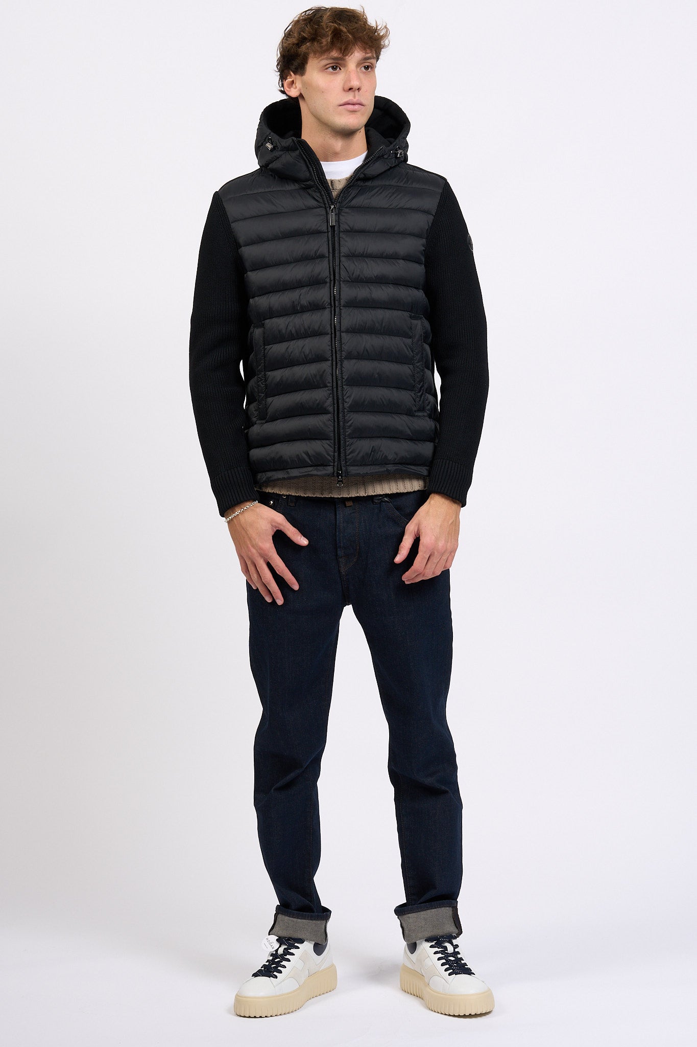 Colmar Originals Piumino Bimateriale Nero Uomo-2