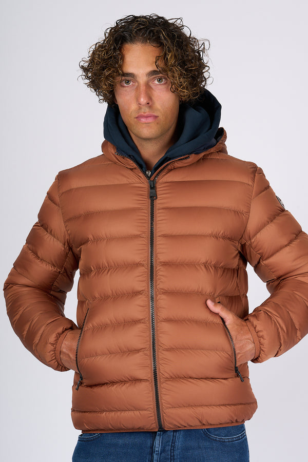 Colmar Originals Piumino Cappuccio Fisso Ocra Uomo