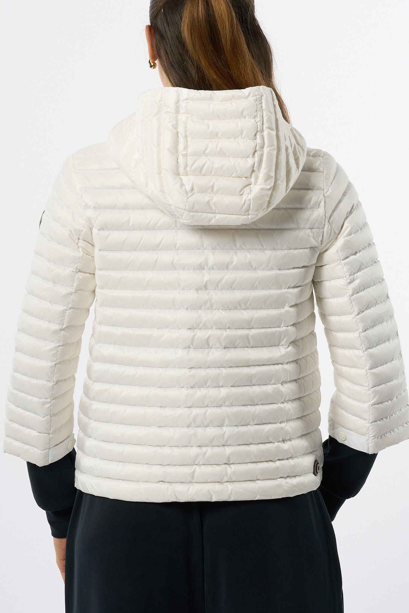 Colmar Originals Piumino Leggero A Cappa Bianco Donna-6